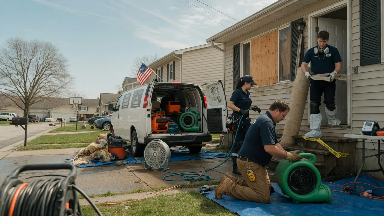 Water Damage Restoration in Dazey, ND near me